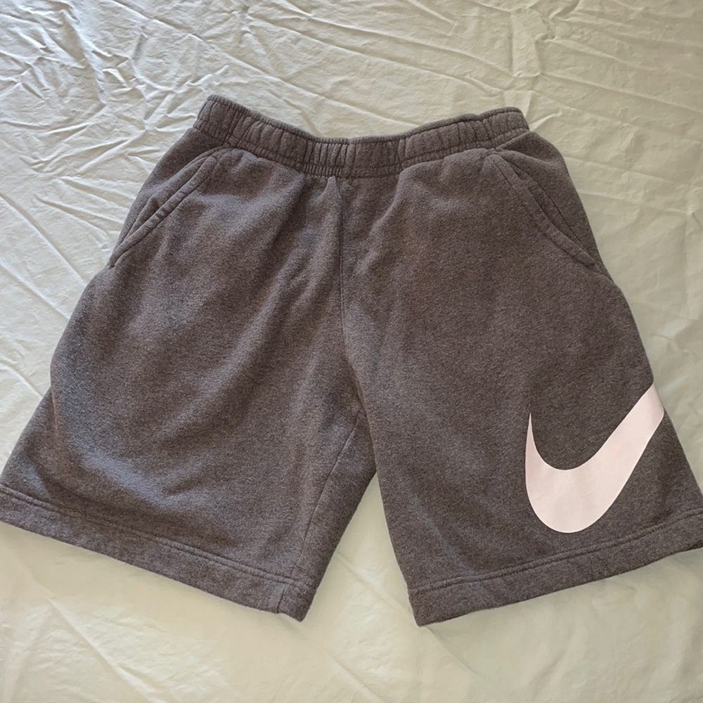 Men’s Gray 10” Inseam Nike Sweatshort
